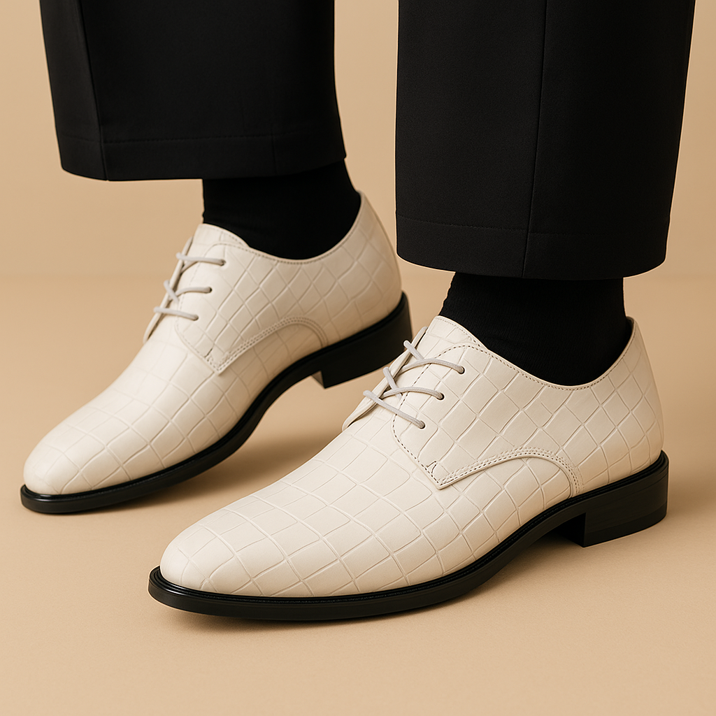 Men’s stylish versatile shoes with soft lining and timeless design, perfect for work, events, and casual wear.