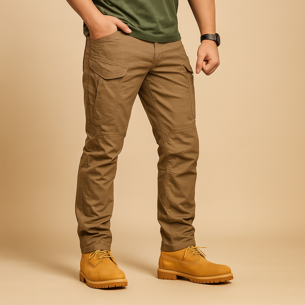 Rugged Mens Cargo Work Pants - Luxivelle