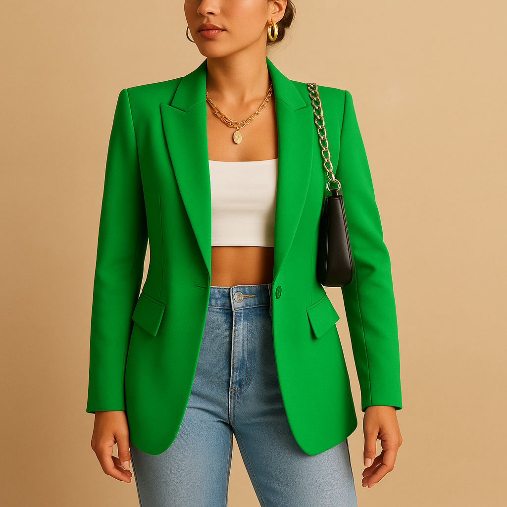 Timeless Fit Women's Blazer Jacket - Luxivelle