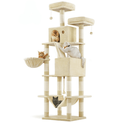 Large Cat Tower Play Centre for Cats - Luxivelle