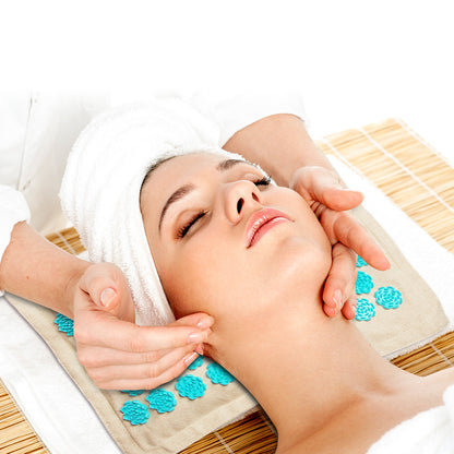 Massage Mat with Soft Pillow - Best Back Pain Relief
