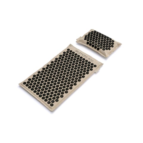 Natural Massage Mat & Pillow Set for Back Pain Relief