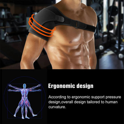 Supportive Shoulder Injury Wrap