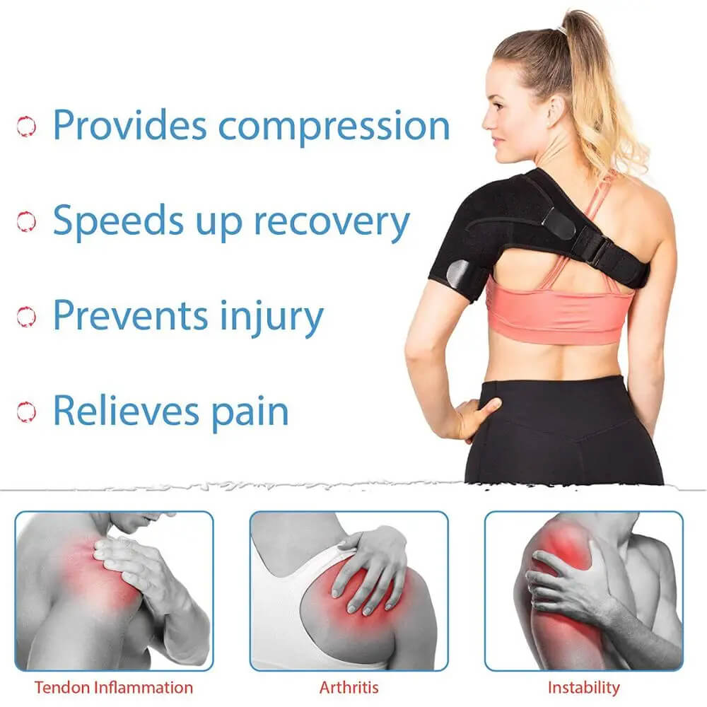 Supportive Shoulder Injury Wrap