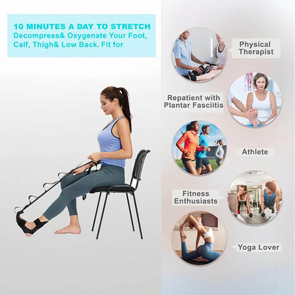 Relaxing Foot and Back Stretching Device