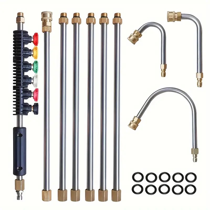 Long Reach High Pressure Power Washer Wand Kit - Luxivelle