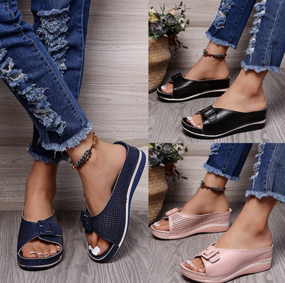 Comfortable Women's Orthotic Arch Support Sandals - Luxivelle