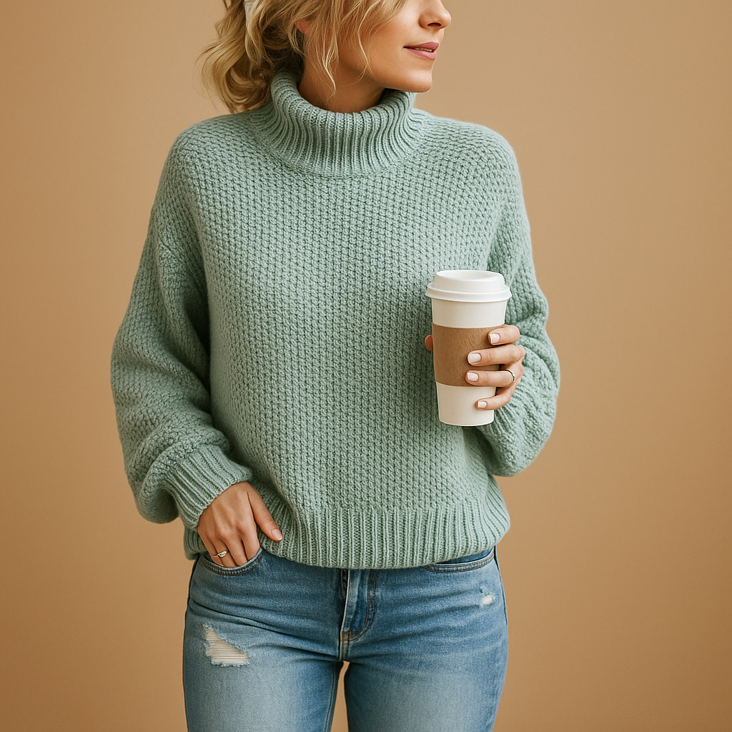 Classic Knit Pullover Sweater for Women - Luxivelle