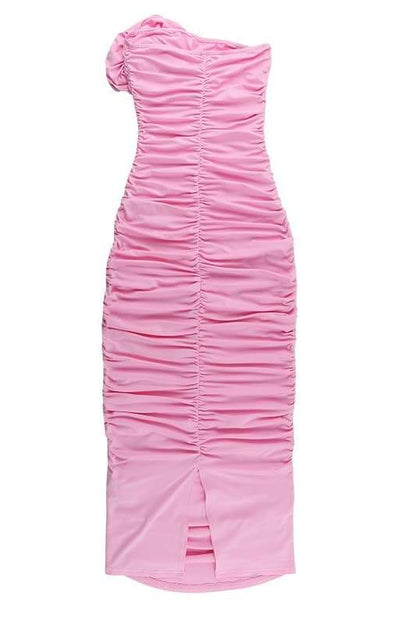 Grace | Strapless Midi Dress