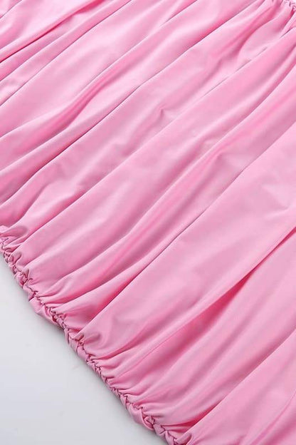 Grace | Strapless Midi Dress