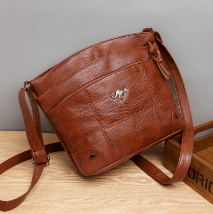 Classic Men's Leather Crossbody Bag