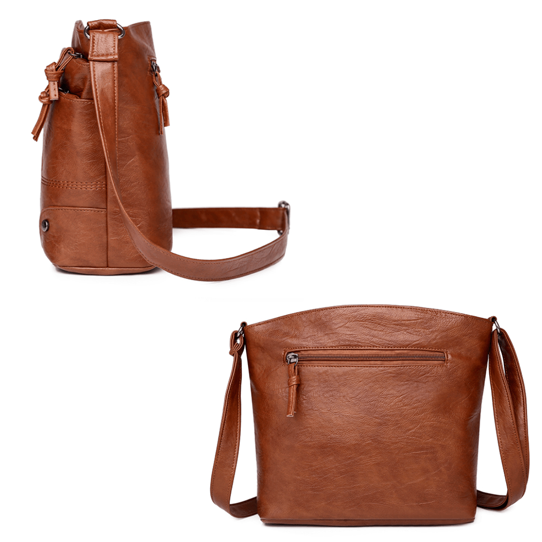 Classic Men's Leather Crossbody Bag