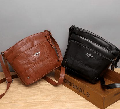 Classic Men's Leather Crossbody Bag