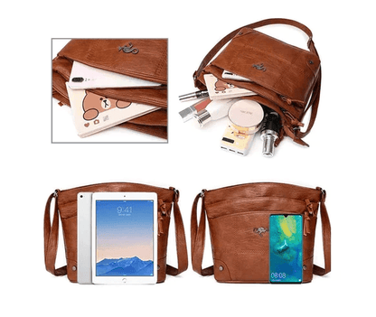 Classic Men's Leather Crossbody Bag
