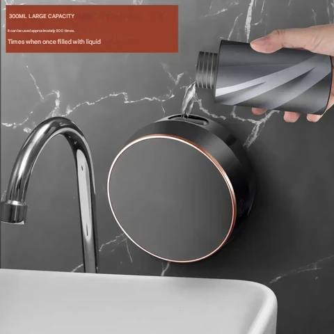 Automatic Touchless Soap Dispenser with LED Screen