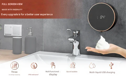 Automatic Touchless Soap Dispenser with LED Screen