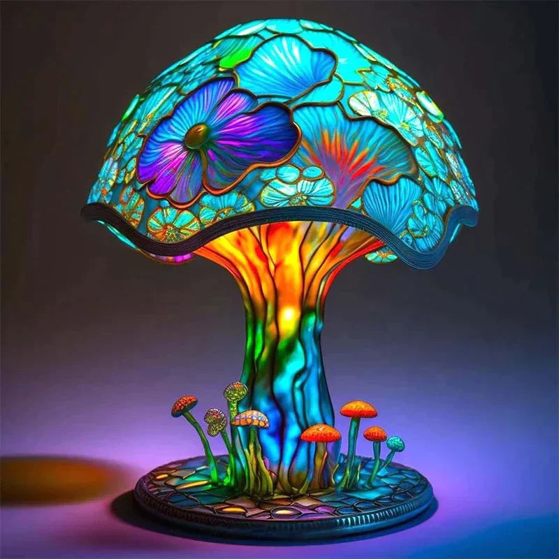Stylish Glass Table Light For Living Room Decor - Luxivelle