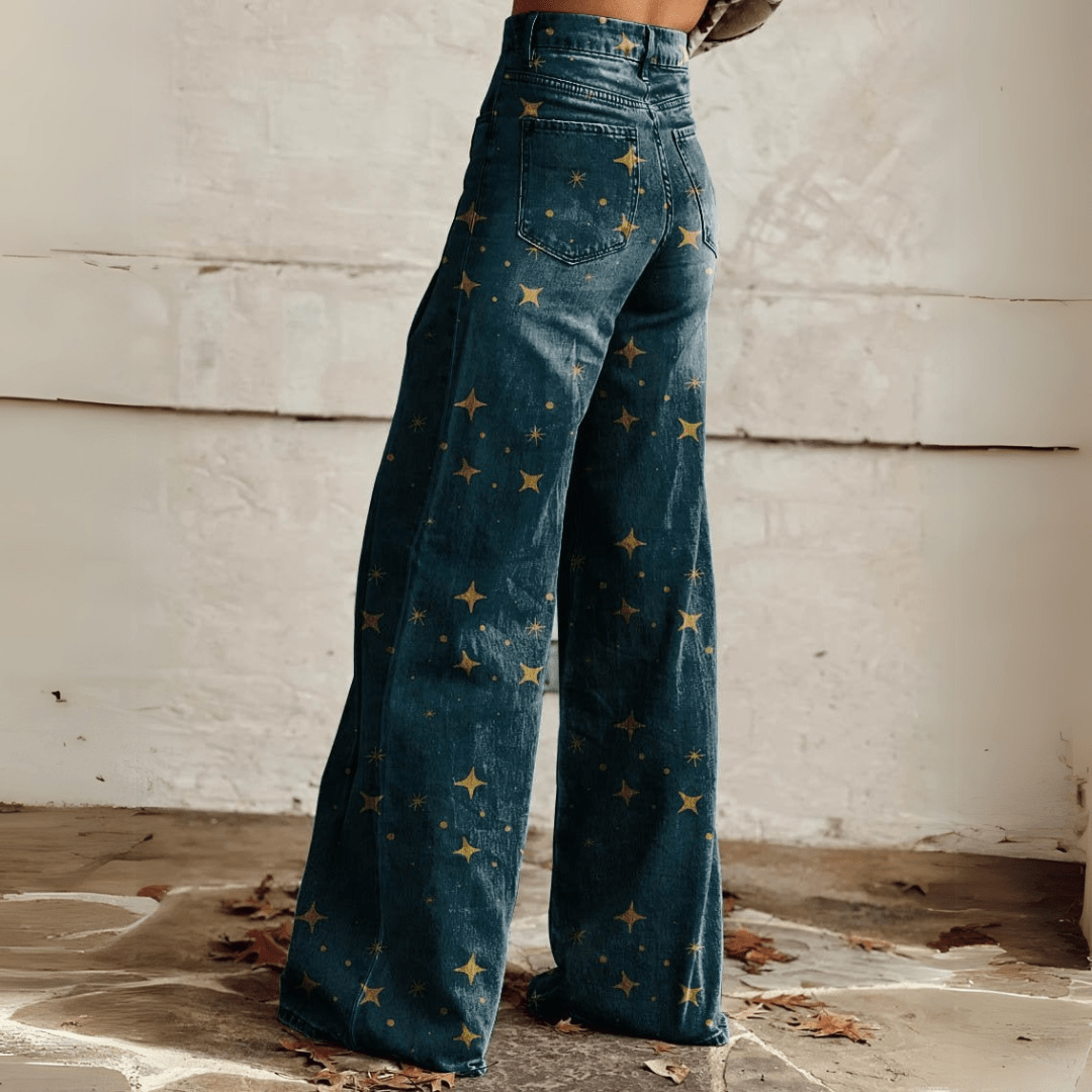 Comfortable Women's Retro Chic Trousers