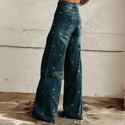 Comfortable Women's Retro Chic Trousers