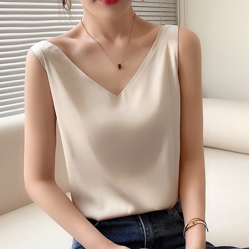 Ladies' Comfortable Tank Style Vest Top