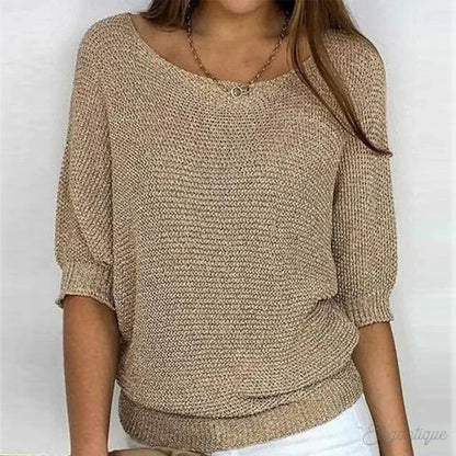 Tiffany | Knitted Sweater Casual