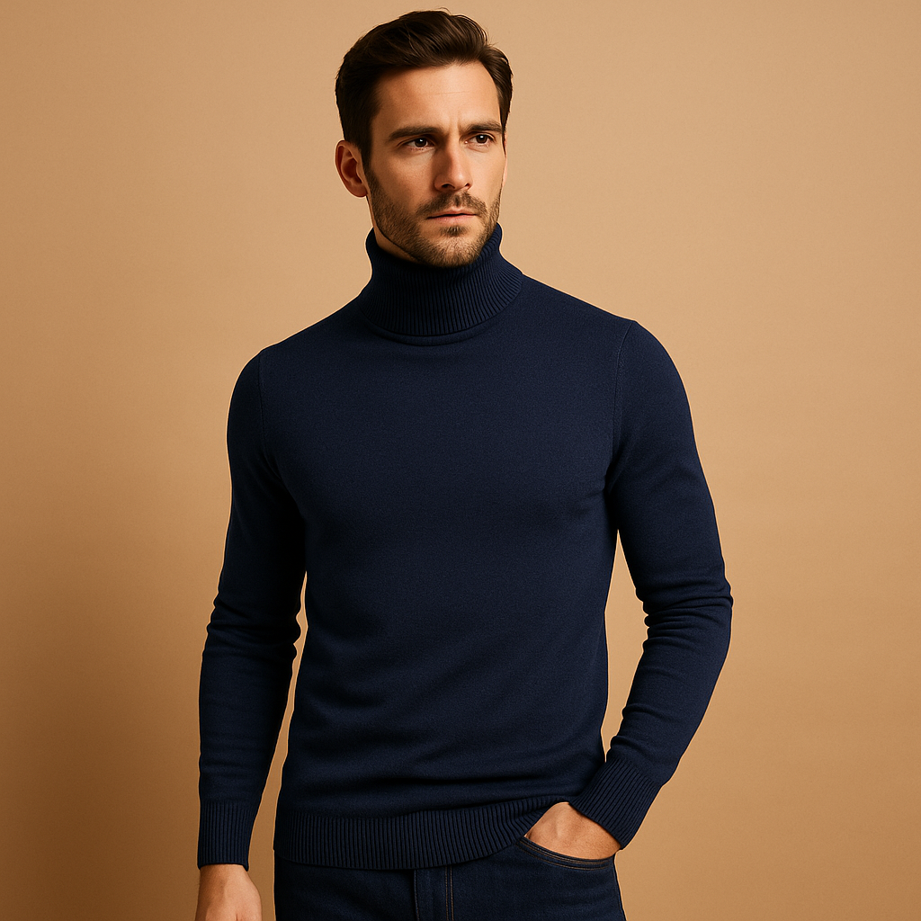 Men's Classic Crew Neck Sweater - Luxivelle