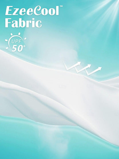 Soft Breathable Long Sleeve Sports Top UPF 50 Protection