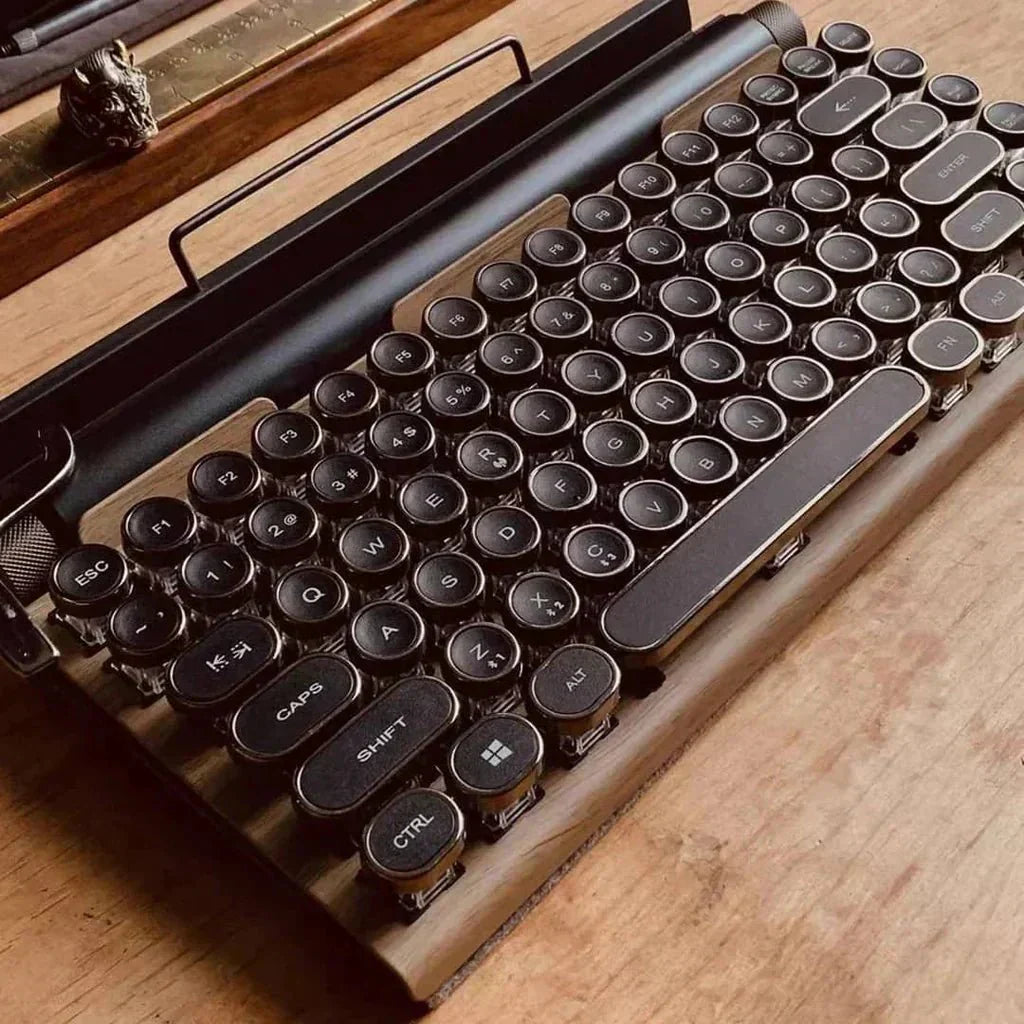 Classic Mechanical Wireless Keyboard with Bluetooth - Luxivelle