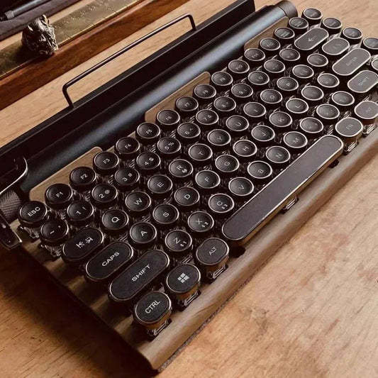 Classic Mechanical Wireless Keyboard with Bluetooth - Luxivelle