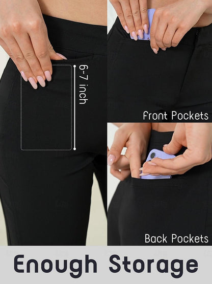 Comfortable Fit Athletic Capri Pants for Women
