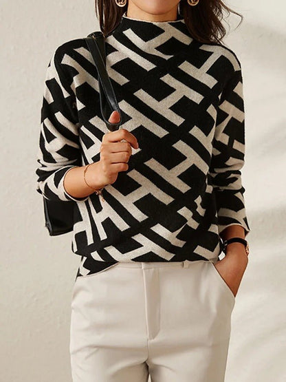 Ladies Classic Crew Neck Long Sleeve Top