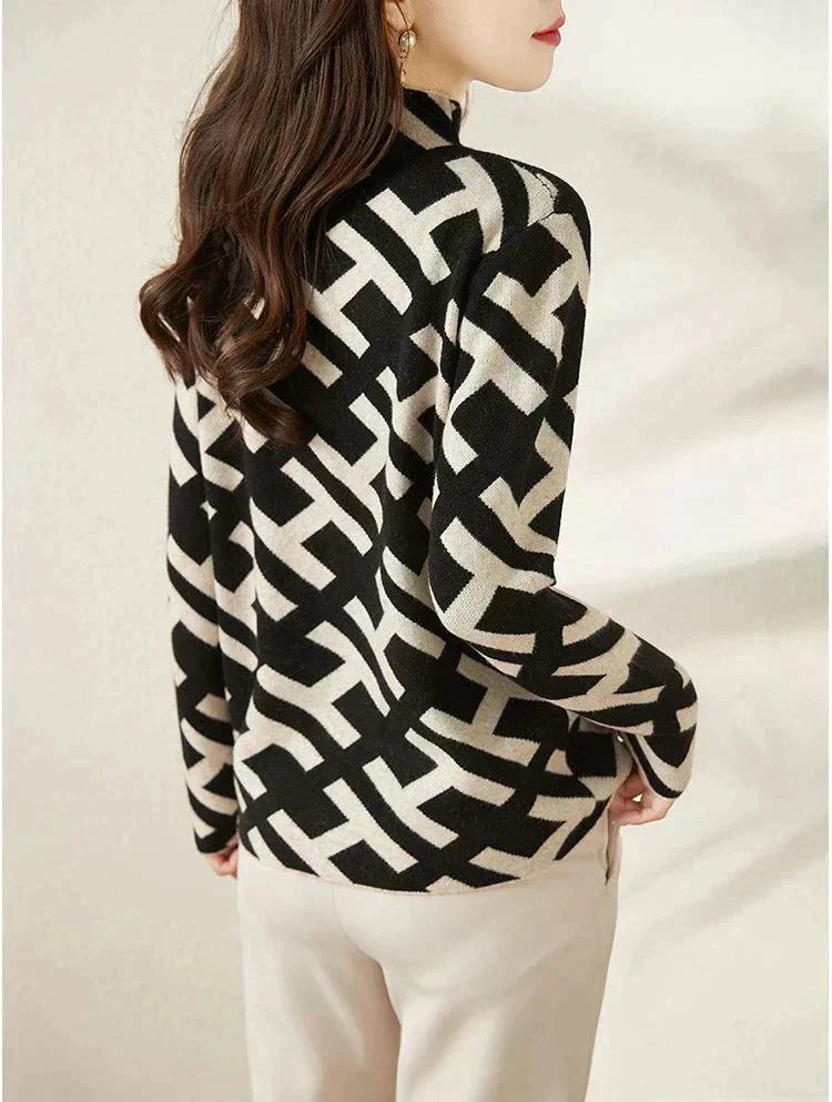 Ladies Classic Crew Neck Long Sleeve Top