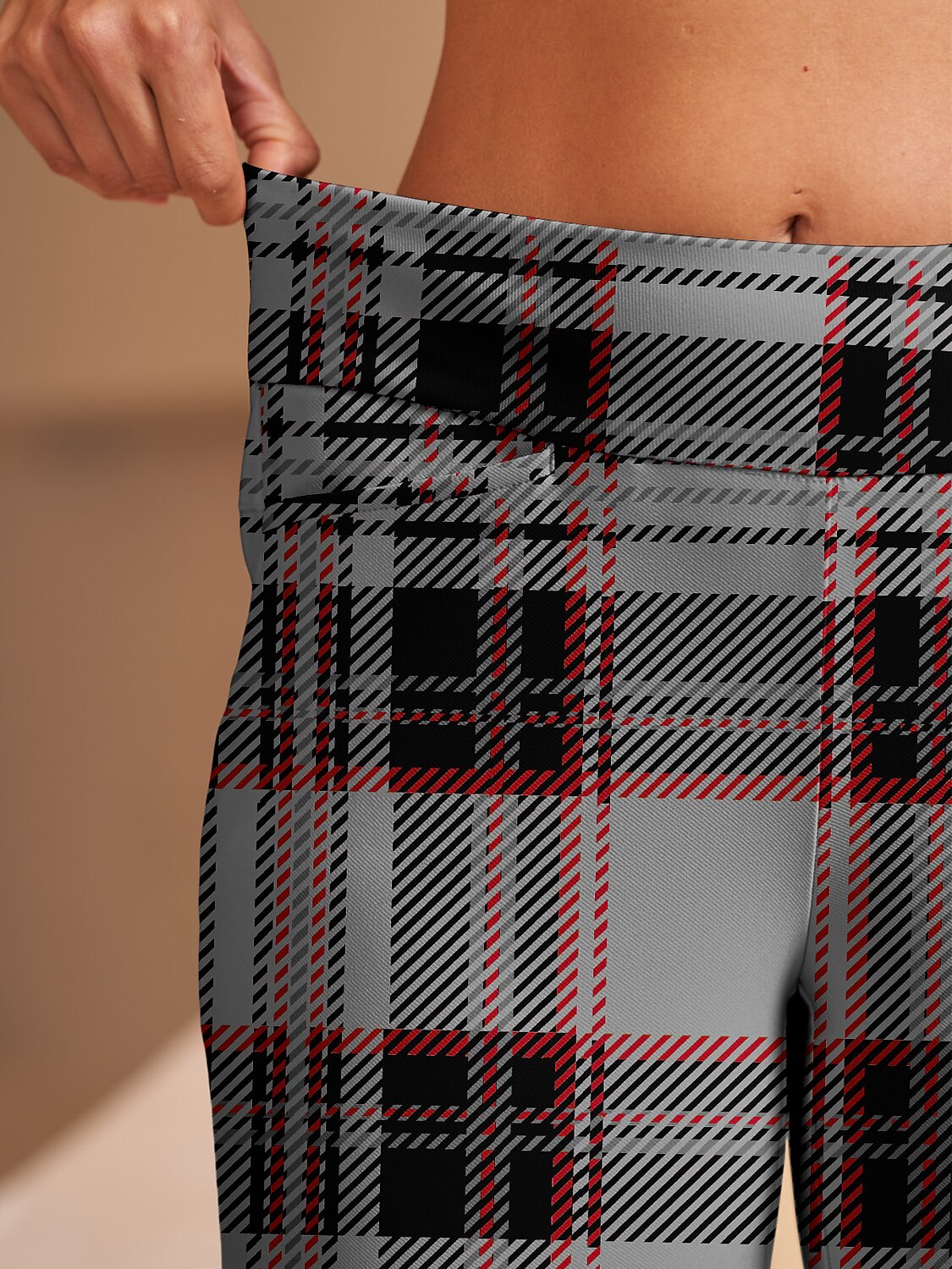 Comfortable 28 Inch Stretchy Slim Fit Ankle Pants