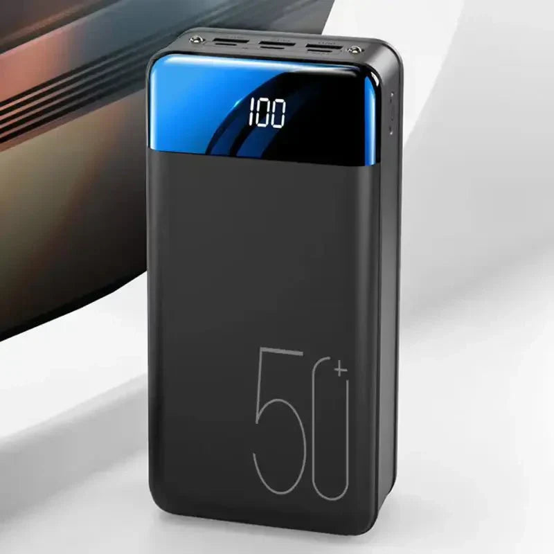High Capacity 50000mAh Portable Phone Charger - Luxivelle