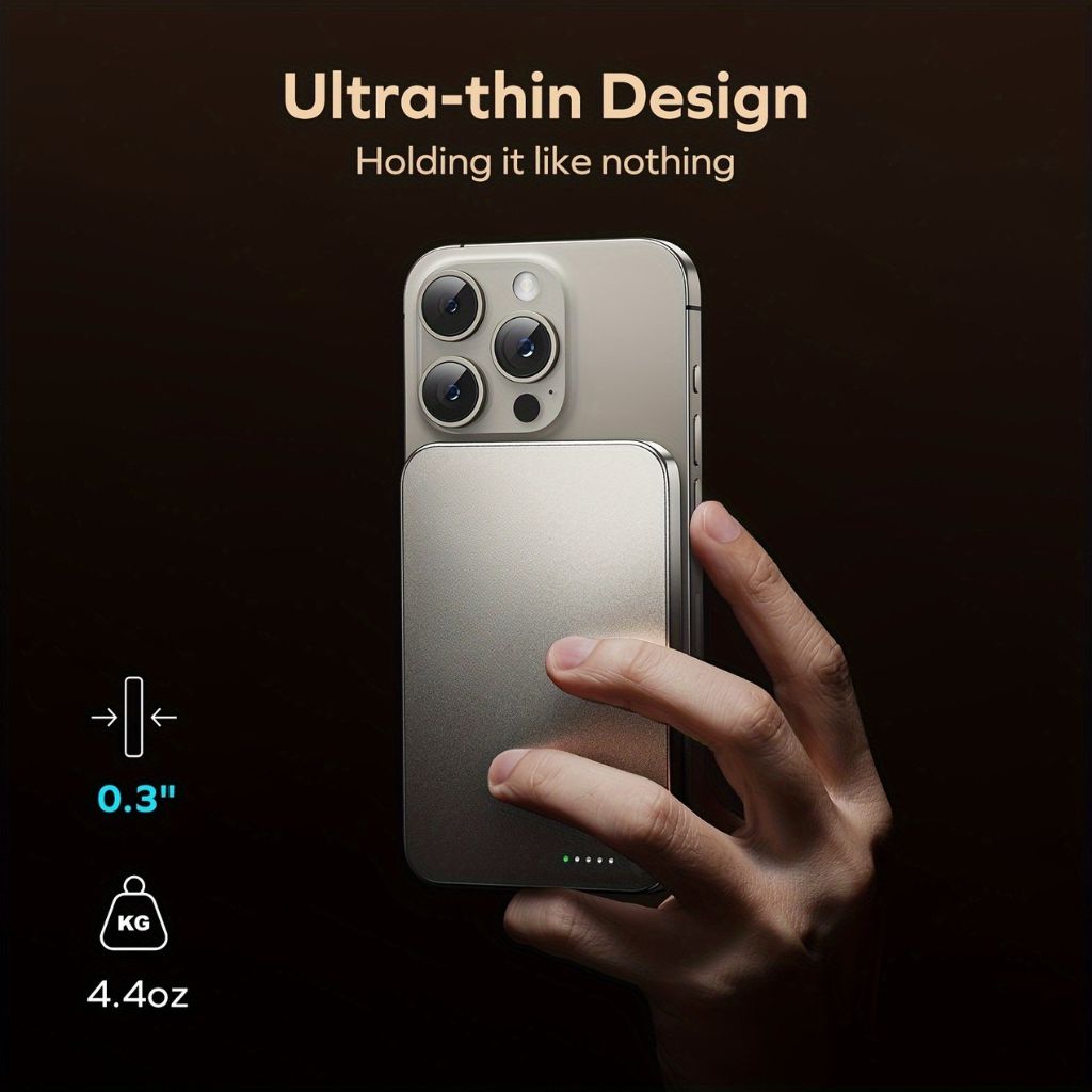 Compact Portable Aluminium Fast Charge Power Bank - Luxivelle
