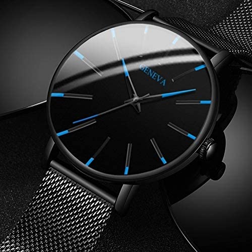 Slim Men's Classic Leather Watch