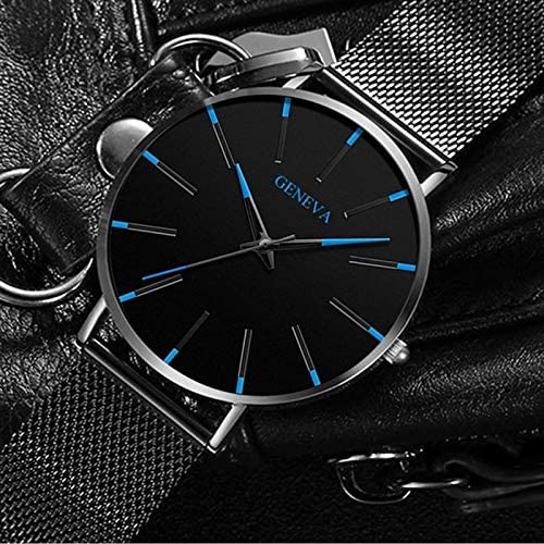 Slim Men's Classic Leather Watch