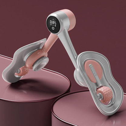 "Unisex 360° rotatable Kegel exerciser toner, sleek design, enhances glute and pelvic strength, USB rechargeable."