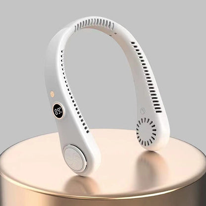 Compact Personal Neck Fan - Rechargeable & Silent - Luxivelle