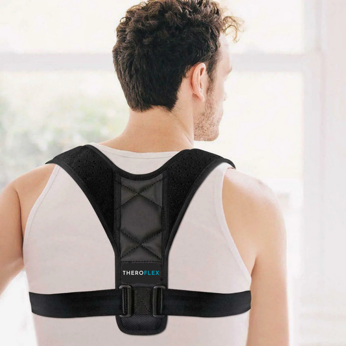 Comfortable Adjustable Posture Support Back Brace - Luxivelle