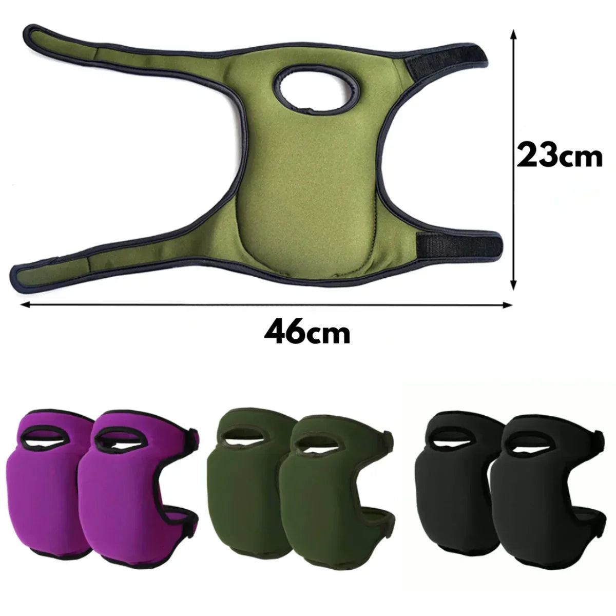 Comfortable Gardening Knee Pads with Extra Padding - Luxivelle