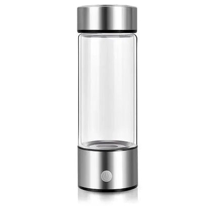 "Unisex Hydrogen Water Bottle - Sleek ergonomic design, antioxidant infuser for wellness, health boost with portable use."