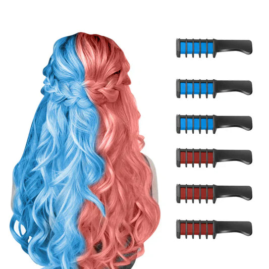Colorful Washable Hair Color Chalk Sticks - Luxivelle