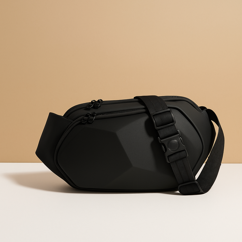 Secure Travel Crossbody Bag with USB Charger - Luxivelle