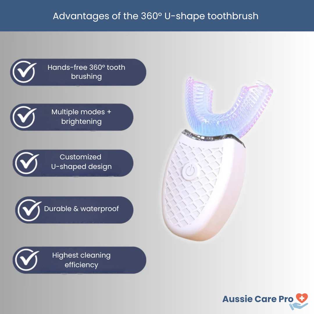 Easy Use Electric Toothbrush – Rechargeable Automatic Cleaner