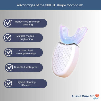 Easy Use Electric Toothbrush – Rechargeable Automatic Cleaner