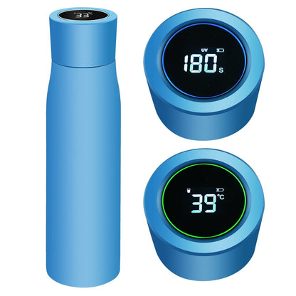 Portable Purified Water Bottle with UV Sterilizer - Luxivelle