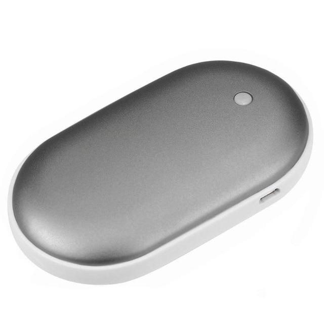 Compact Rechargeable Hand Warmer Power Bank