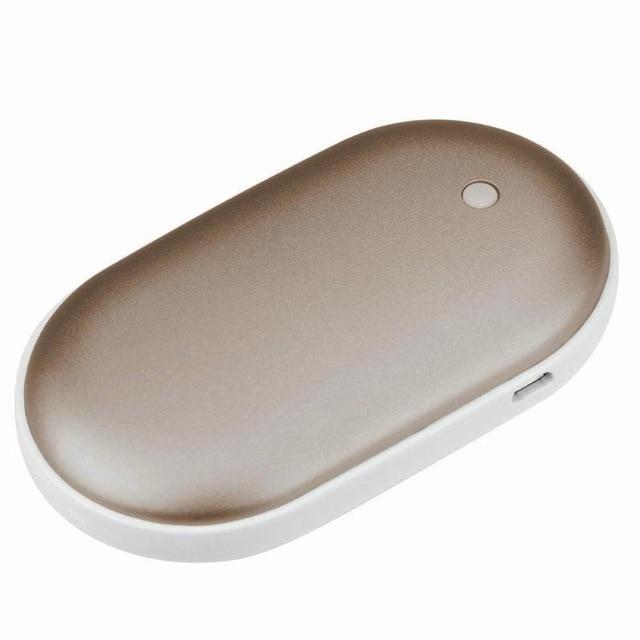 Compact Rechargeable Hand Warmer Power Bank