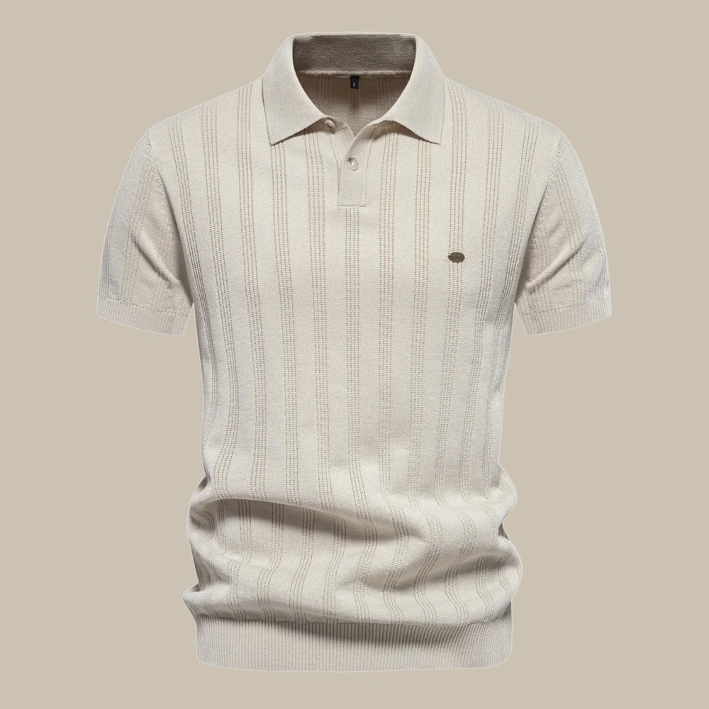 Classic Men's Short Sleeve Summer Polo Shirt
